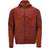 Mascot Customized Fleece Hoodie with Zipper - Autumn Red