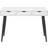 Casa Living Neptune White/Black Writing Desk 50x110cm