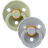 Bibs Colour Pacifier Latex Round Size 2 2-pack Sage/Cloud