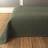 Pagunette Pantomime Bedspread Green (260x260cm)