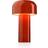 Flos Bellhop Red Table Lamp 21cm