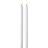 Stoff Uyuni White LED Candle 20cm 2pcs