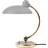 Fritz Hansen Idell 6631-T Luxus Blød Grå Messing Bordlampe 42.5cm