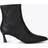 Carvela Marcia Ankle Heeled Faux-Leather Ankle Boots - Black