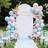 Shein White U-Shaped Elastic Semi-Circular Arch Cover