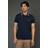 Tom's of Maine Tipped Collar Polo Shirt - Navy