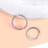 Shein Opal Nose Ring 316L Stainless Steel Diaphragm Ring - Hypoallergenic