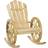 Temu Wooden Adirondack Rocking Chair