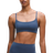 Lululemon Wunder Train BH Mit Racerback Träger Leichter Halt A B Cups - Blue Twill