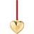 Georg Jensen 2025 Heart 18Kt Guldpläterat Rostfritt Stål W55 x H56 x D22 mm Julgranspynt 5.6cm