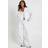 boohoo Deep Hem Crop Top 3 Piece Hooded Tracksuit - Grey