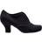 Hotter Suede Court Shoes - Black
