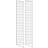 String Golvgavel 200x30 cm 2-pack Mörkgrå Hyllsystem