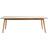 FDB Møbler C35C Light Grey/Natural/Matt lacquered Dining Table 95x220cm