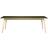 FDB Møbler C35C Natural/Olive Dining Table 95x220cm