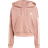 adidas Women Essentials 3 Stripes French Terry Quarter Zip Hoodie - Warm Clay/White