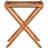 House Nordic Ronda Hopfållbart Naturligt Teak 60 x 40 x 70 Brickbord