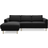 Cleveland Left Facing with Chaise Longue Sofa 231cm 3 personers