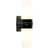 IFÖ ELECTRIC Bernadotte E14 Lampett 2x40w IP20 Svart Väggarmatur ∅ 7.9cm