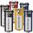 Durable Key Holder Clip 6pcs Assorted Colours