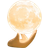 Mydethun 3D Moon Lamp Night Light