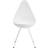 Fritz Hansen Droppen 3110 Stol Monokrom White Köksstol 88.5cm