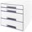 Leitz Wow Cube 4 Drawer Cabinet White
