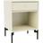 Montana Furniture Dream with Legs Vanilla/Black Bedside Table 30x35.4cm