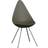 Fritz Hansen Dråben 3110 Krom Olive Green Stol Køkkenstol 88.5cm