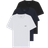 HUGO BOSS Logo Embroidered T-shirt 3-pack - Black/Blue/White