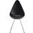 Fritz Hansen Stol Drop - Vit/krom Köksstol 88.5cm
