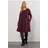 Yours Curve Purple Soft Touch Pocket Tunic Dress - Purple