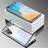 Okachi Gliya 360 Magnetic Metal Bumper Case For Huawei P50 Pro