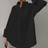 Shein Casual Loose Fit Collared Long Sleeve Blouse - Versatile