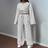 Shein Autumn Winter 3-Piece Casual Sweatsuit - Grey