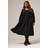 Yours Textured Midi Dress Women Curve - Black