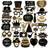 Shein 38pcs Gold Glitter Birthday Frame Photobooth