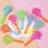 Shein 100 PCS Mini Clapper 9.5cm 3.74in Width 5cm 1.97in
