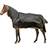 Supreme Products Pro Groom High-Neck Horse Rain Sheet - Black/Gold