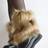 Shein Fluffy Short Boots Cover Plush Leg Warmers Y2K Sweet Cool - JK Subculture