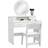 Aiyaplay Kids Dressing Table Set Pink White