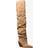 Michael Kors Overknee Stiefel Noemie Aus Wildleder - Natur