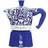 Dolce & Gabbana Bialetti Moka D&G Blu Medit Italiensk Kaffe Kanna