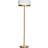 By Rydéns Marcel Brass/White Floor Lamp 150cm