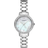 Emporio Armani för kvinnor, trehandsrörelse, 32 mm rostfritt stålfodral med rostfritt stålrem, AR11484