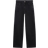 Mango Danila Wide Leg High Rise Jeans - Black Denim