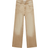 Mango Danila Wide leg High Rise Jeans - Sand