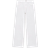 Mango Danila Wide Leg High Rise Jeans - White