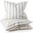Sebra Baby Sengetøj Cream Stripe 100 x 70 70x100cm