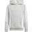 adidas Junior Tiro24 Hoodie - Melange Grey/White (IR7505)